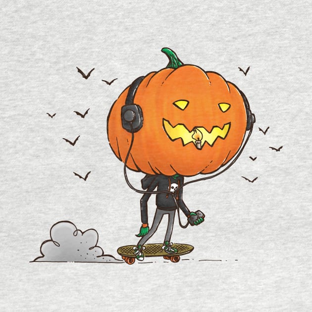 The Skater Pumpkin by nickv47